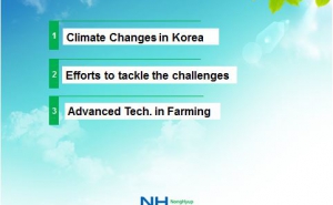 Submitted to the 19th Annual meeting of the Asian Farmers Group for Cooperation by Korea