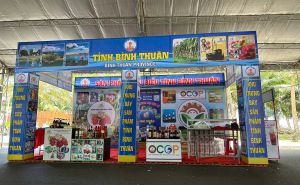 Bình Thuận tham gia Hội chợ Xúc tiến thương mại cho các hợp tác xã khu vực miền Trung - Tây nguyên Bình Thuận tham gia Hội chợ Xúc tiến thương mại cho các hợp tác xã khu vực miền Trung - Tây nguyên