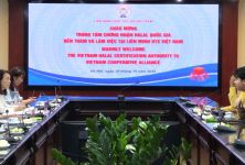 Liên minh Hợp tác xã Việt Nam làm việc với Trung tâm Chứng nhận Halal Quốc gia (HALCERT)