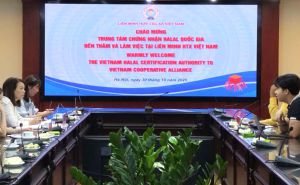 Liên minh Hợp tác xã Việt Nam làm việc với Trung tâm Chứng nhận Halal Quốc gia (HALCERT) Liên minh Hợp tác xã Việt Nam làm việc với Trung tâm Chứng nhận Halal Quốc gia (HALCERT)