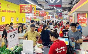 Quý I/2025, tổng mức bán lẻ hàng hóa, doanh thu dịch vụ tiêu dùng tăng 9,9% Quý I/2025, tổng mức bán lẻ hàng hóa, doanh thu dịch vụ tiêu dùng tăng 9,9%