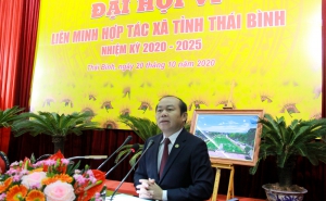 Đại hội Liên minh HTX tỉnh Thái Bình lần thứ VI: Hợp tác- Đổi mới- Phát triển- Hiệu quả