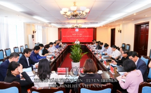 Chủ tịch Nguyễn Ngọc Bảo chủ trì hội nghị Ban thường vụ lần thứ 14 (khóa V)