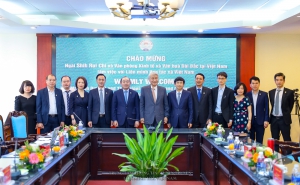 VCA làm việc với Trưởng Đại diện Văn phòng Kinh tế và Văn hóa Đài Bắc tại Việt Nam