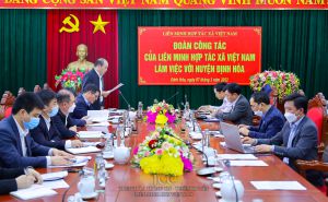 Hỗ trợ phát triển HTX, thực hiện Đề án Xây dựng huyện Định Hóa đạt chuẩn nông thôn mới vào năm 2023 Hỗ trợ phát triển HTX, thực hiện Đề án Xây dựng huyện Định Hóa đạt chuẩn nông thôn mới vào năm 2023