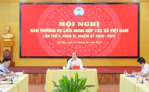 Hội nghị Ban Thường vụ Liên minh Hợp tác xã Việt Nam lần thứ 5, khóa VI nhiệm kỳ 2020 – 2025