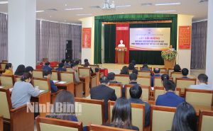Ninh Bình: Bồi dưỡng, cập nhật kiến thức cho Ban chỉ đạo phát triển kinh tế tập thể các cấp Ninh Bình: Bồi dưỡng, cập nhật kiến thức cho Ban chỉ đạo phát triển kinh tế tập thể các cấp