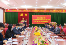 Liên minh HTX Việt Nam làm việc tại Định Hóa, Thái Nguyên