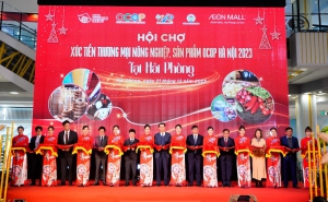 Hội chợ xúc tiến thương mại nông nghiệp, sản phẩm đặc trưng, sản phẩm OCOP của TP Hà Nội và các tỉnh, thành phố năm 2023