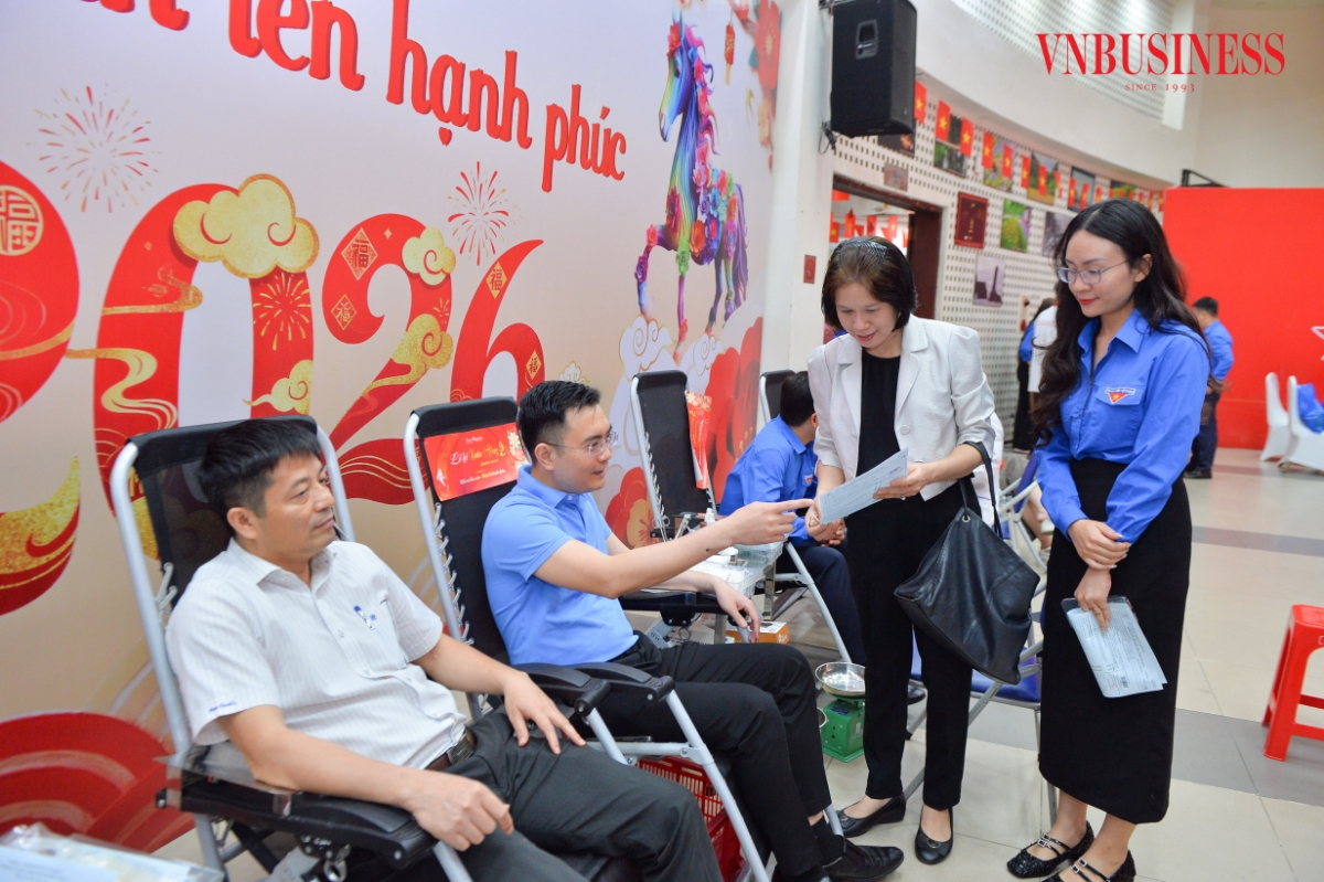 80 đơn vị máu được tiếp nhận tại Ngày hội hiến máu tình nguyện Liên minh Hợp tác xã Việt Nam