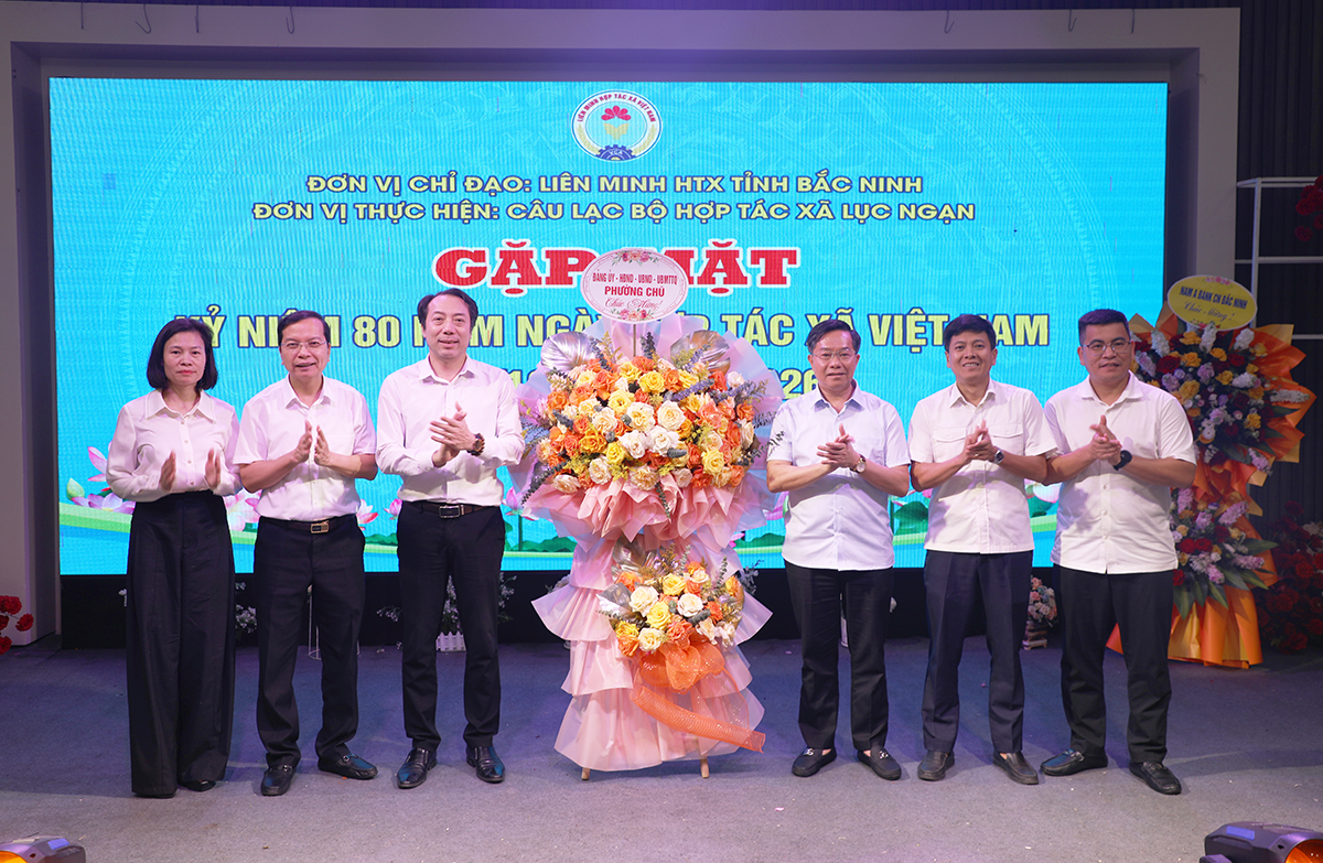 Liên minh Hợp tác xã tỉnh: Gặp mặt kỷ niệm 80 năm Ngày Hợp tác xã Việt Nam (1946 - 2026)