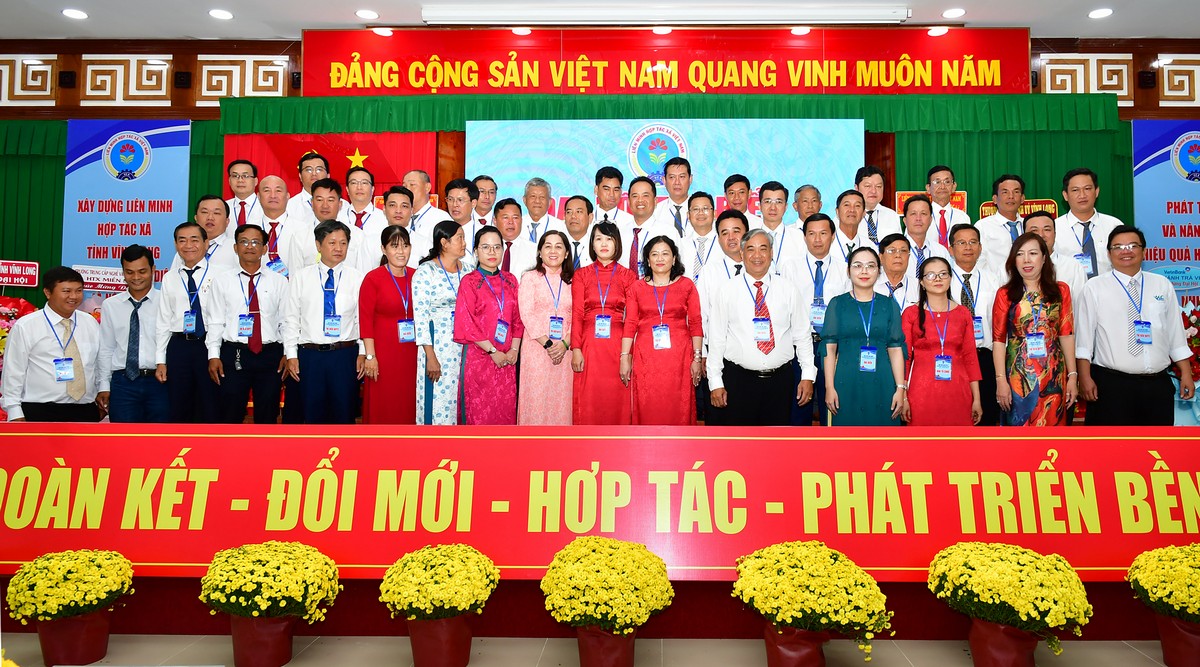 Đại hội đại biểu Liên minh Hợp tác xã tỉnh Vĩnh Long: Định vị lại vai trò kinh tế hợp tác trong giai đoạn phát triển mới