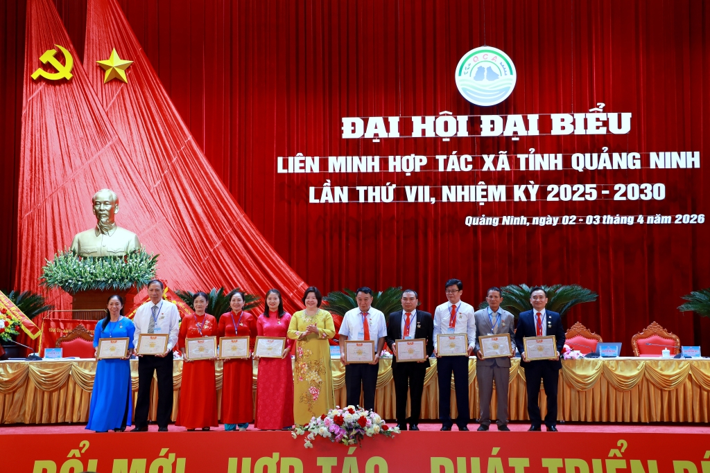 Đại hội Liên minh HTX tỉnh Quảng Ninh lần VII: Kiến tạo kinh tế tập thể phát triển bền vững