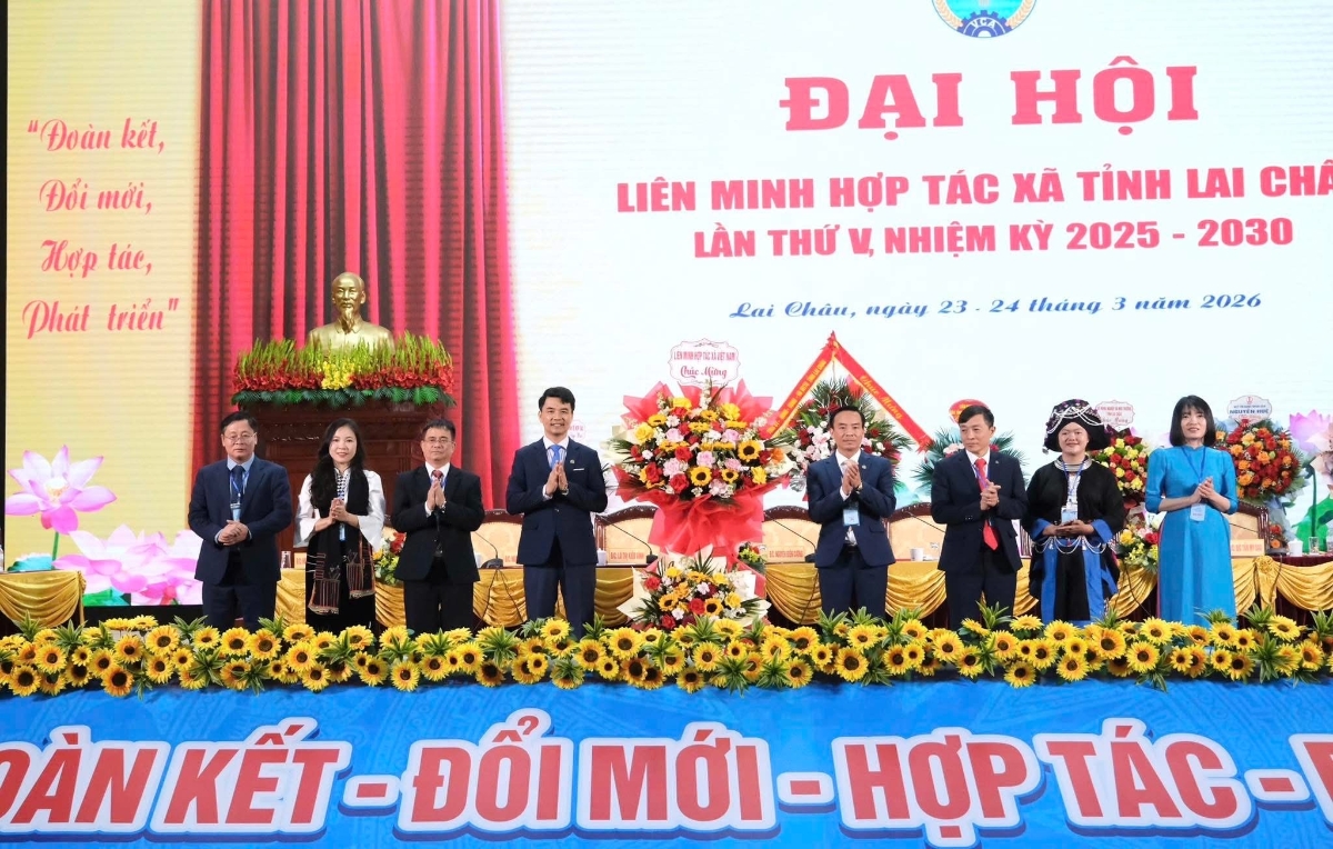 Đại hội Liên minh Hợp tác xã tỉnh Lai Châu lần thứ V: Chuyển đổi số là động lực tăng trưởng cho hợp tác xã
