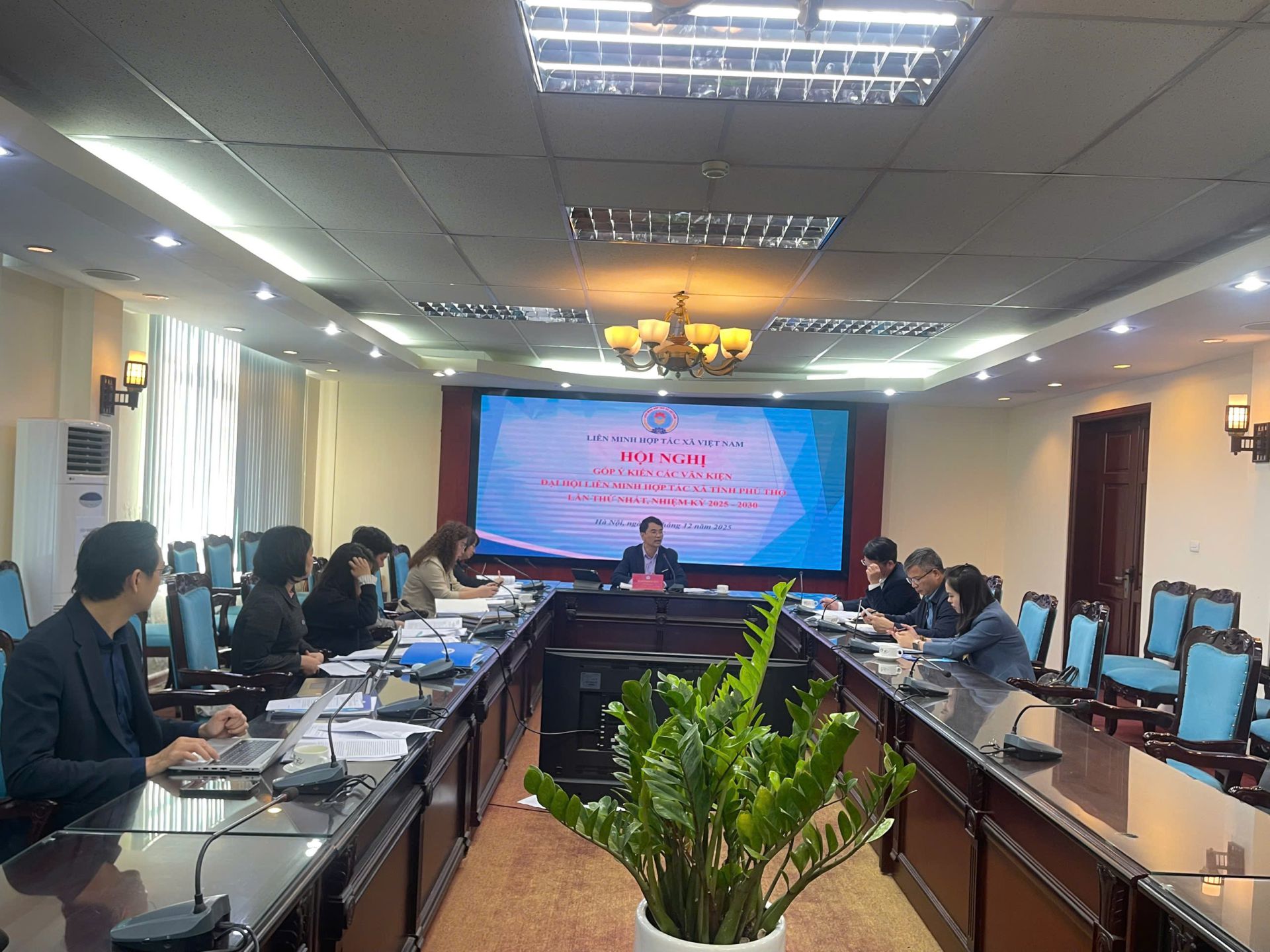 Liên minh Hợp tác xã Việt Nam tổ chức Hội nghị góp ý các văn kiện Đại hội Liên minh Hợp tác xã tỉnh Phú Thọ nhiệm kỳ 2025-2030