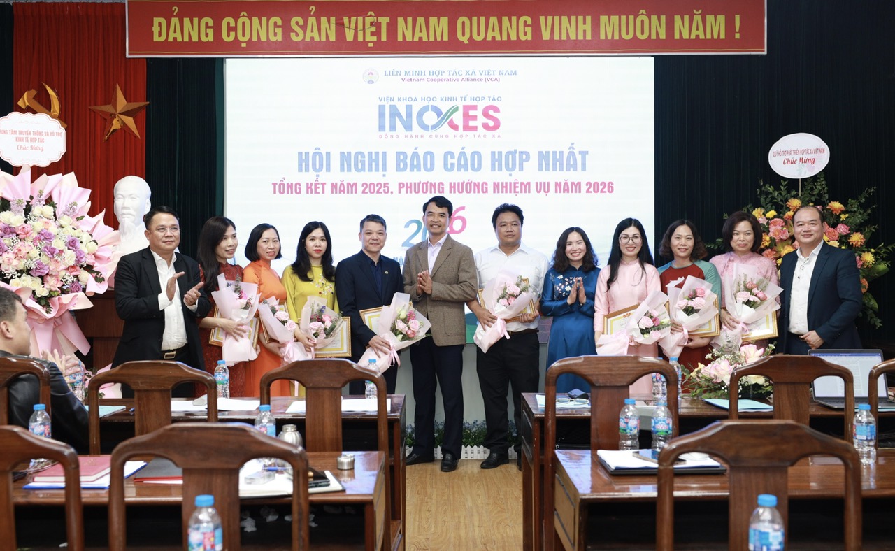 Viện Khoa học Kinh tế hợp tác (INOCES) tổng kết hoạt động năm 2025, triển khai nhiệm vụ năm 2026